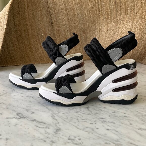 COPY - ASH Cosmos Platform Wedge Sandal Size 41/US 10 - Picture 3 of 8